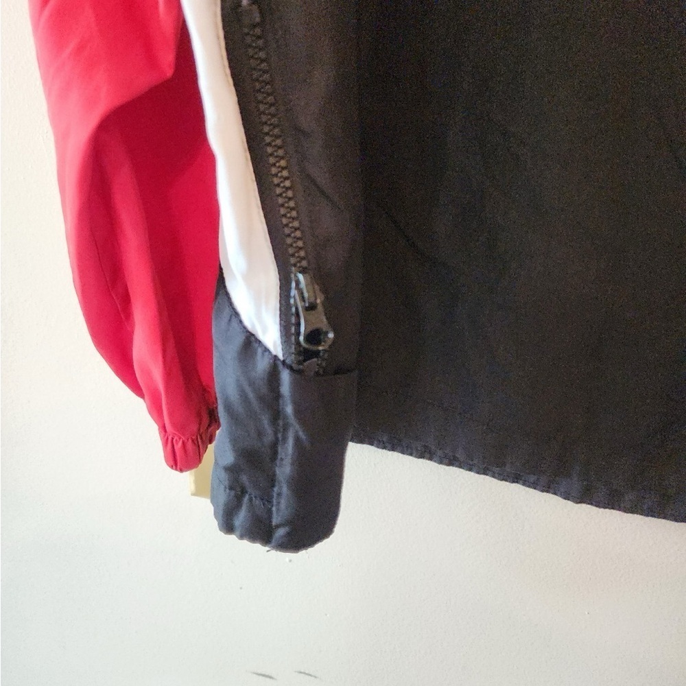 Arizona Packable Pouch Color Block Windbreaker Rain Jacket Stowaway mens large - Picture 7 of 7